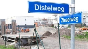 Offenbar willkürlich errichtete Einfahrten sorgen im Ziesel- und Distelweg für Ärger. (Bild: Reinhard Judt)