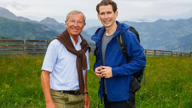Vor fünf Jahren brachte Sebastian Kurz der ÖVP auch in Salzburg viel Rückenwind. Das war bei dieser Gemeindewahl anders. (Bild: Gerhard Schiel)