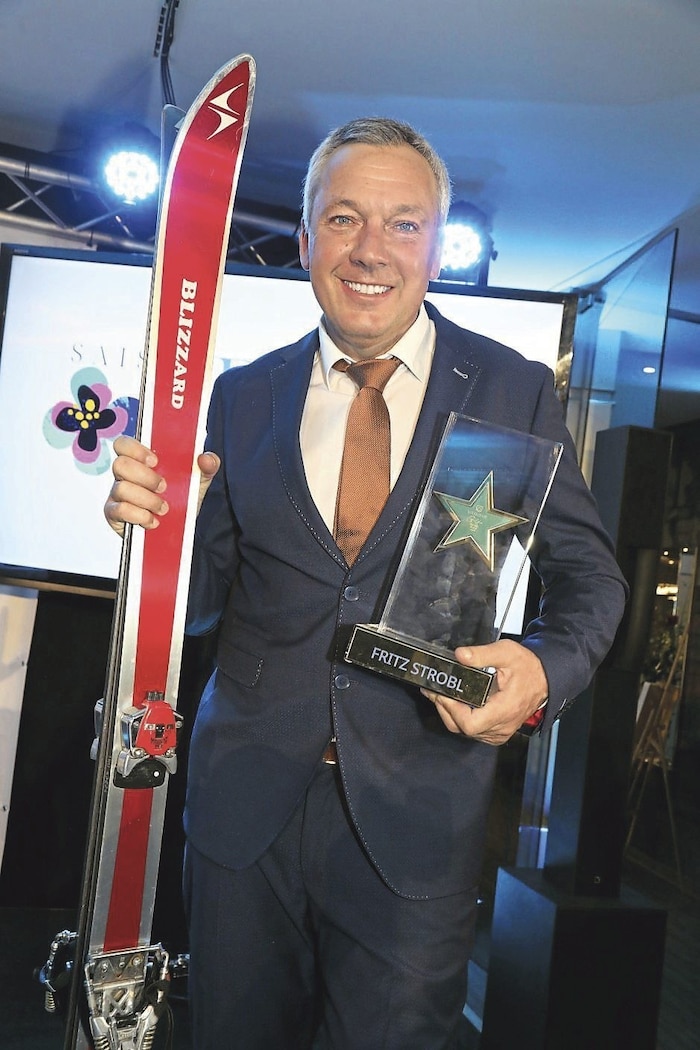 Der stolze Werzers-Award-Preisträger Fritz „The Cat“ Strobl. Vor exakt zehn Jahren hielt er die ...