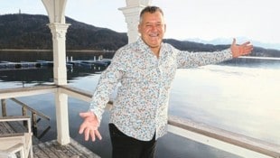 Der Brite Paul Burrell hat sich in den Wörthersee verliebt. (Bild: Uta Rojsek-Wiedergut)