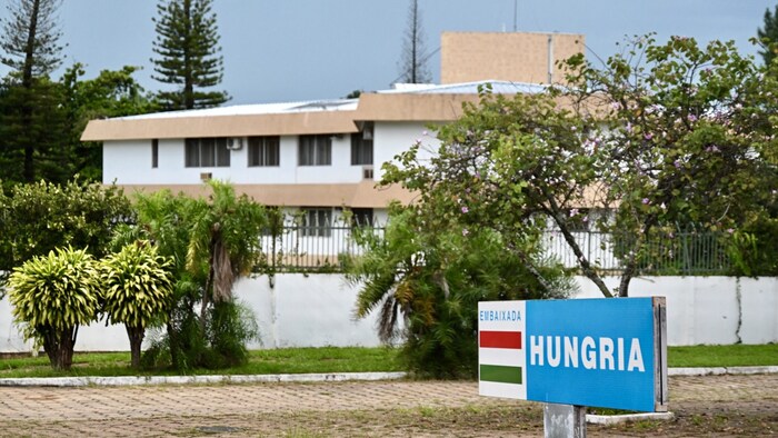 The Hungarian embassy in Brasilia