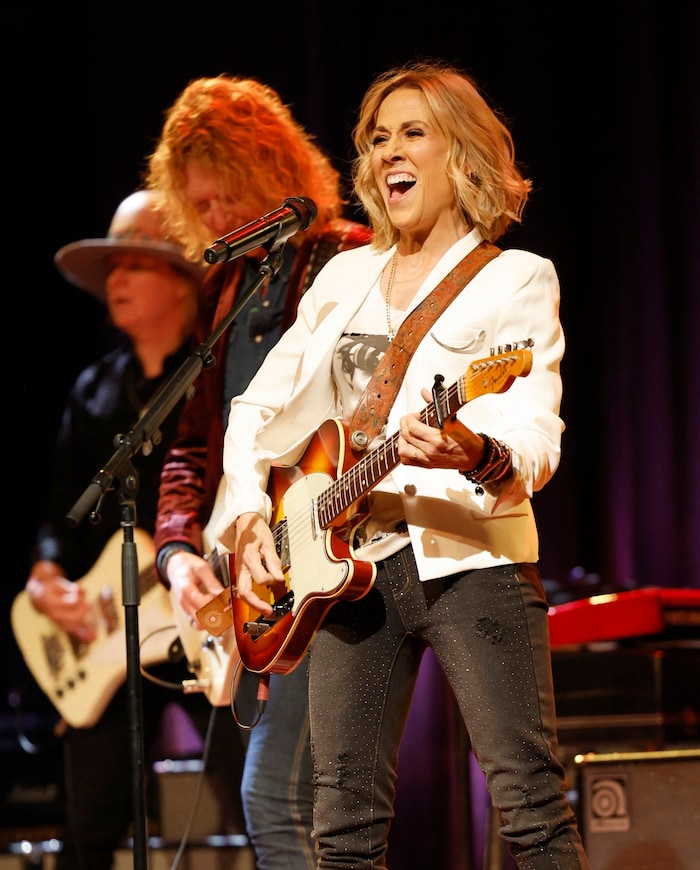 Sheryl Crow auf ihrem Konzert zur neuen Albumveröffentlichung am 24. März.