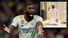 Antonio Rüdiger geht juristisch gegen Journalisten vor. (Bild: APA/AFP/OSCAR DEL POZO)