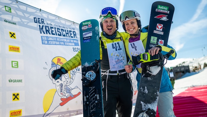 Auch Alex Payer und Sabine Schöffmann waren mit dabei.