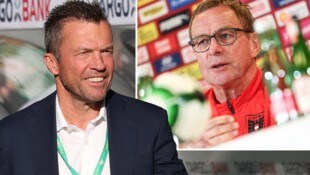 Lothar Matthäus (li.) äußert sich zur Personalie Ralf Rangnick. (Bild: GEPA pictures)