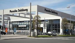Die Porsche Zentrale in der Vogelweiderstraße in Salzburg (Bild: ANDREAS TROESTER)