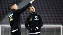 Ercan Kara (li.) und Marko Arnautovic (Bild: GEPA pictures)