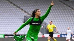 Jubel nach dem 2:0 gegen Wattens im Tivoli-Stadion. (Bild: GEPA pictures)