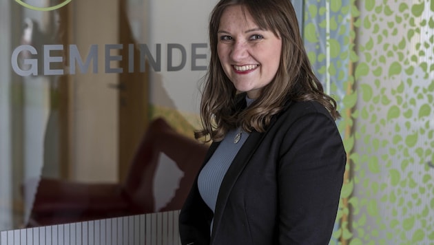 At the Schleedorf municipal office, the management of the office, the building department, accounting and now also the municipal management are in female hands. Martina Berger will be sworn in on April 4. (Bild: Scharinger Daniel)