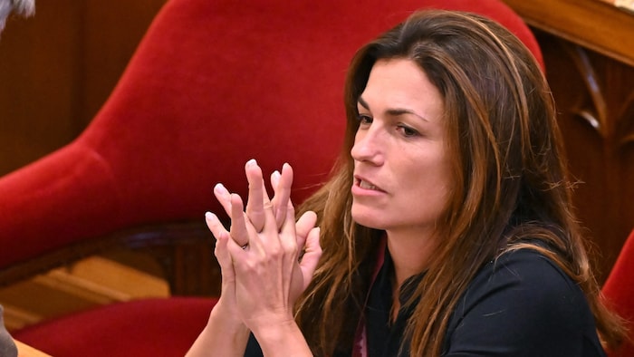 Judit Varga wehrt sich gegen die Vorwürfe, die ihr Ex-Mann erhebt.