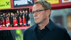 Ralf Rangnick muss sich auf einige schwierige Kaderentscheidungen einstellen.  (Bild: GEPA pictures)