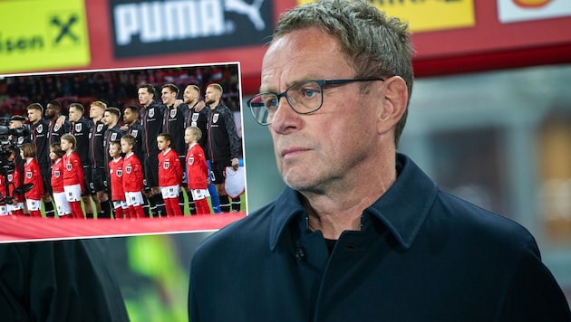 Ralf Rangnick has to be prepared for some difficult squad decisions. (Bild: GEPA pictures)