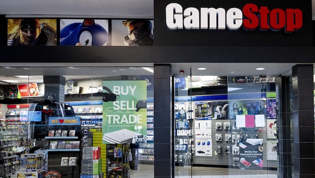 "Game Over" is the motto for GameStop from August 1. (Bild: AFP)