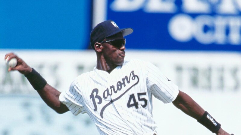 Michael Jordan tried his hand at baseball. (Bild: MLB.com)