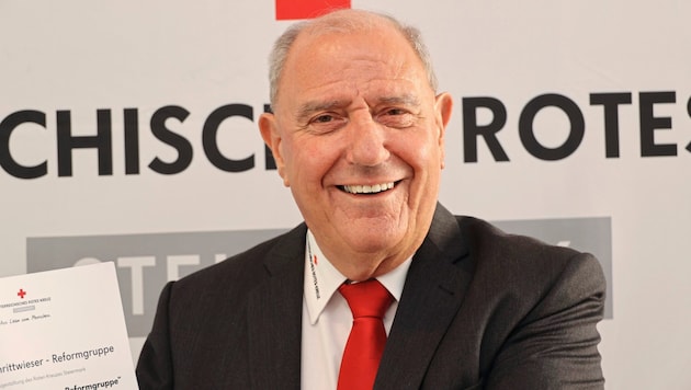 New Red Cross President: Siegfried Schrittwieser (Bild: Christian Jauschowetz)