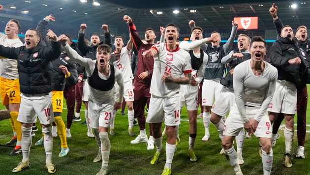 Can Austria secure their first win against Poland at the EURO in 30 years? (Bild: ASSOCIATED PRESS)