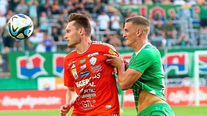 Rapid come to Hartberg on Sunday.