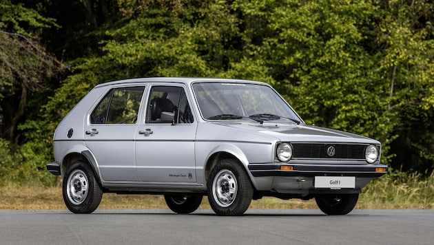 The 1st Golf generation ushered in a new era. (Bild: Volkswagen AG)