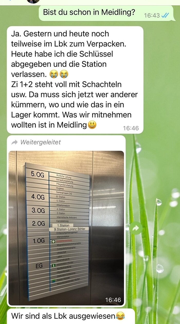 Keine Infrastruktur, aber dafür ein aufgeklebter Zettel auf dem Orientierungsplan in Meidling – ...