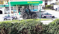 Nach einem Disput nahmen Polizisten einem Traktorfahrer seine Schlüssel ab. (Bild: zVg)