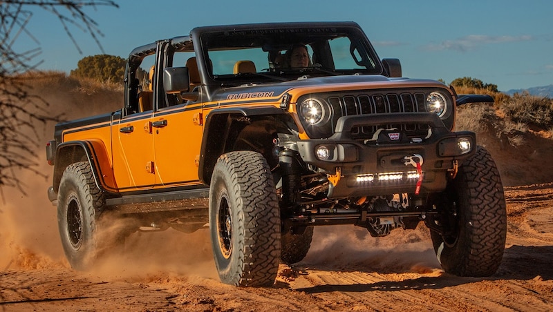 Gladiator Rubicon High Top Concept (Bild: Jeep)