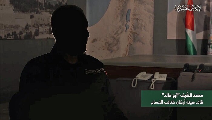Das Video wurde auf dem Telegram-Kanal der Al-Aksa-Brigaden, dem militärischen Arm der Hamas, ...