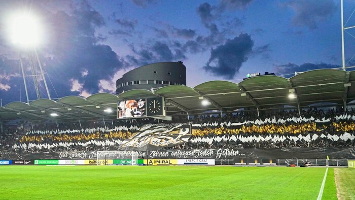 Wichtige Wochen für Sturm und Sportchef Schicker. Das Stadion ist gegen Salzburg längst ...