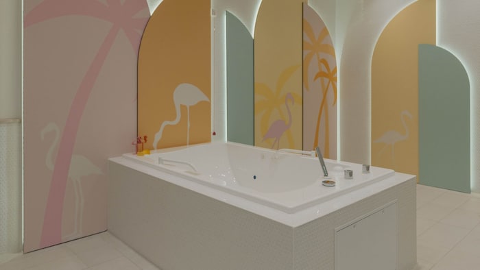 Das Flamingo-Bad ist bei den jungen Bewohnerinnen und Bewohnern beliebt.