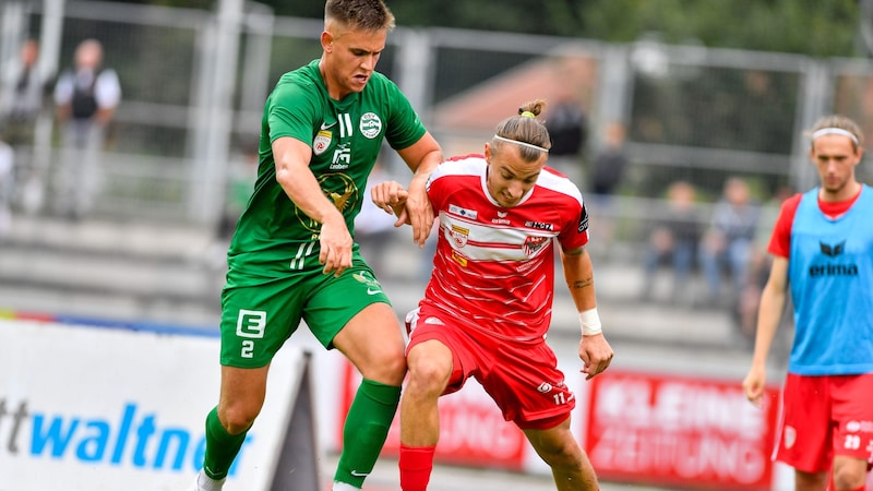 Das Derby im Herbst gewann Kapfenberg daheim mit 2:1 (Bild: GEPA pictures)