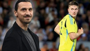Zlatan Ibrahimovic will Viktor Gyökeres nach Mailand lotsen. (Bild: AP, krone.at-grafik)