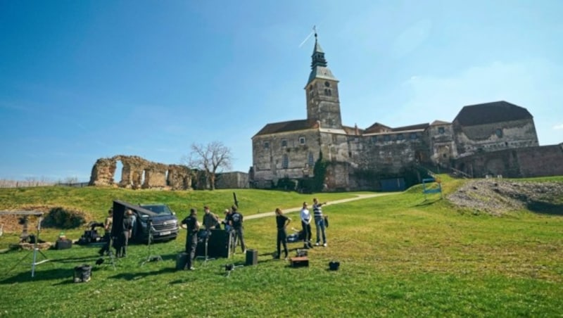Mit der Burg Güssing als idyllische Kulisse fanden bereits Dreharbeiten statt. (Bild: Burgenland Tourismus/Nast)
