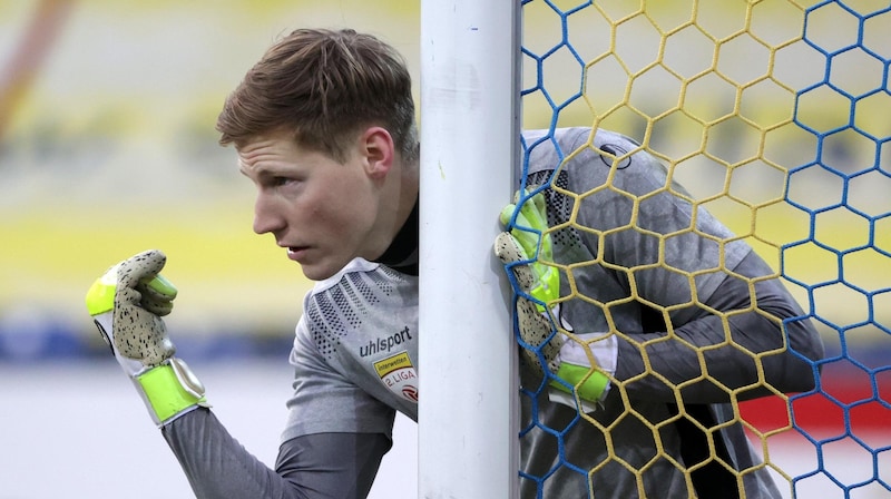 Gschossmann ist bereit für sein Debüt (Bild: GEPA pictures/ Walter Luger)