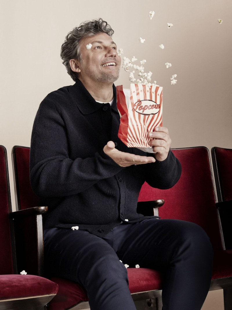 Jonas Kaufmann: Im Kino muss es Popcorn sein! (Bild: @gregorhohenberg)