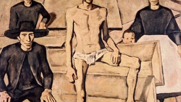 Christi Auferstehung von Albin Egger-Lienz. (Bild: Tiroler Landesmuseum Ferdinandeum griensteidl)