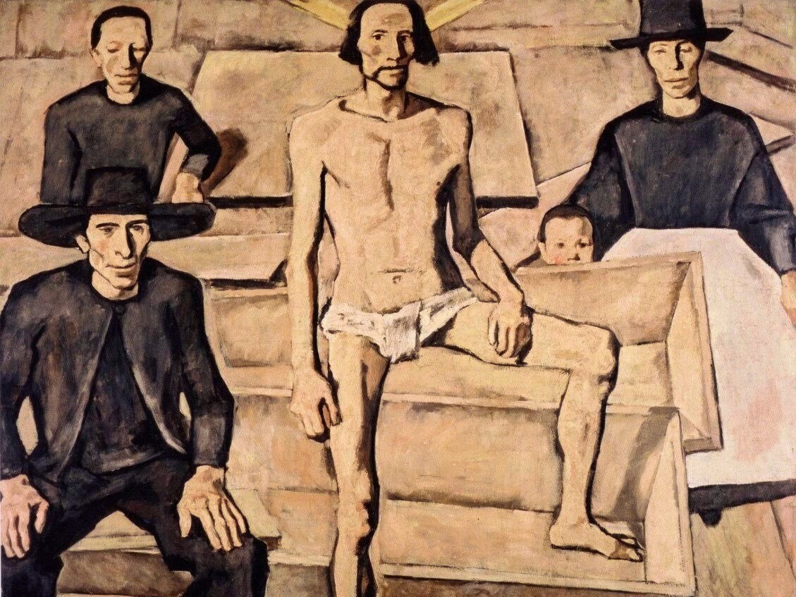 Christi Auferstehung von Albin Egger-Lienz. (Bild: Tiroler Landesmuseum Ferdinandeum griensteidl)