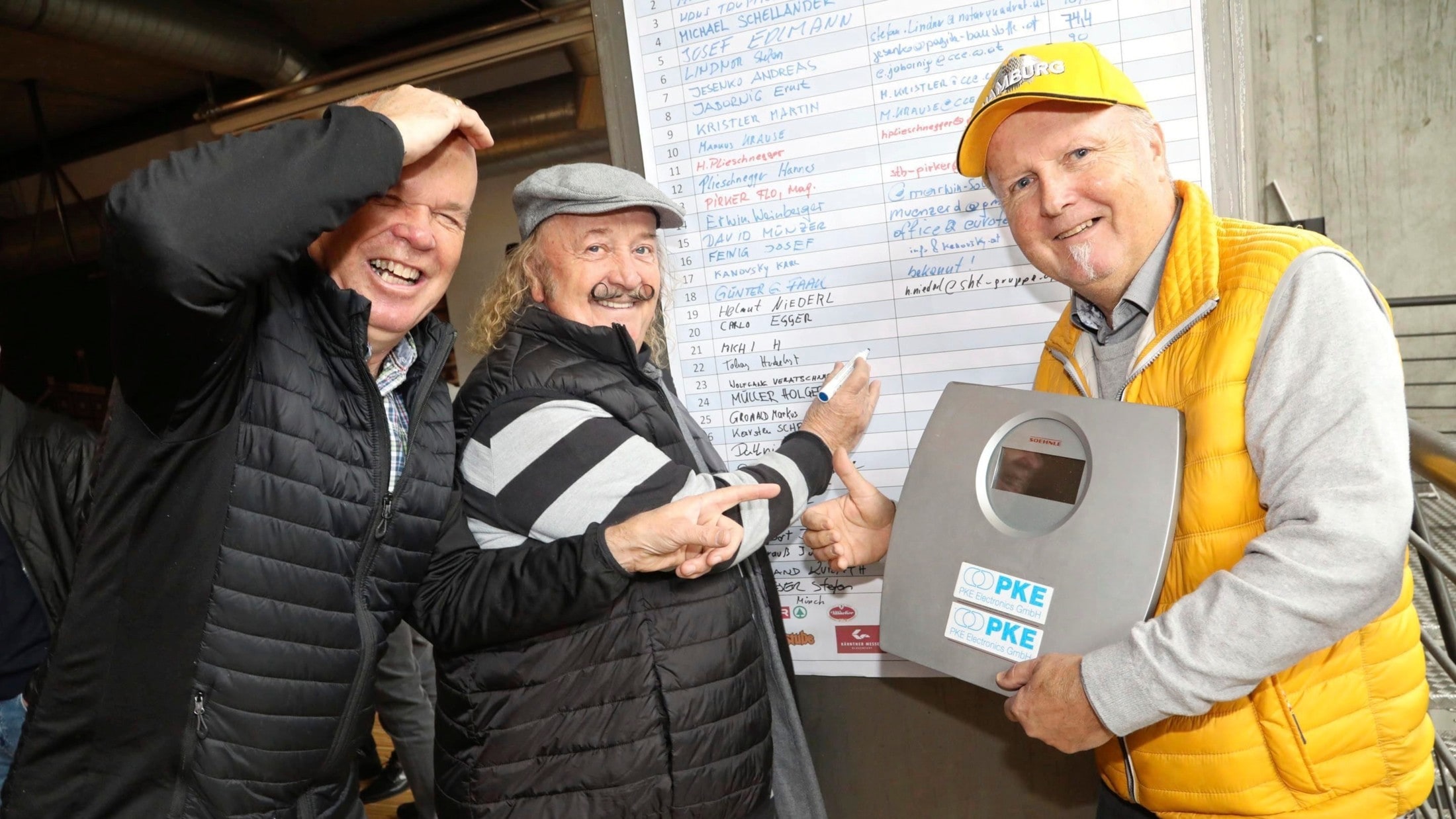 Das Gewicht vom Aschermittwoch minus.... Am Ende gibt es ein Plus in der Spendenbox!