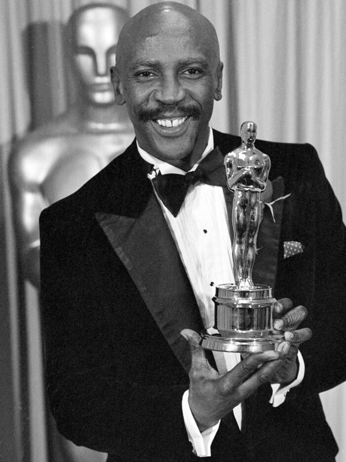 Louis Gossett Jr. gewann 1983 einen Oscar als bester Nebendarsteller. Damals war er erst der ...