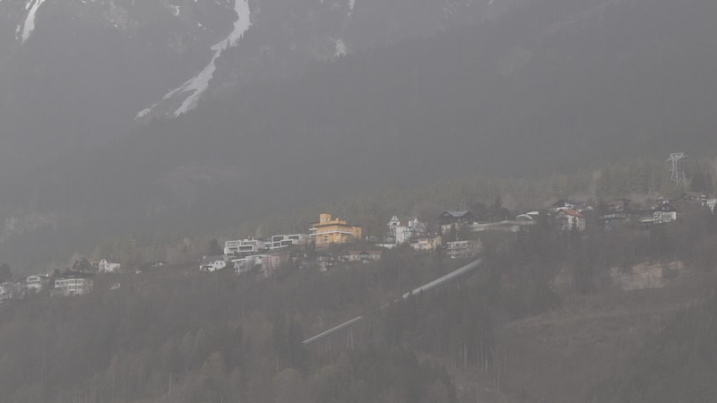 Trotz föhnigem Wetter präsentierte sich Tirol am Samstag trüb. (Bild: Manuel Schwaiger)