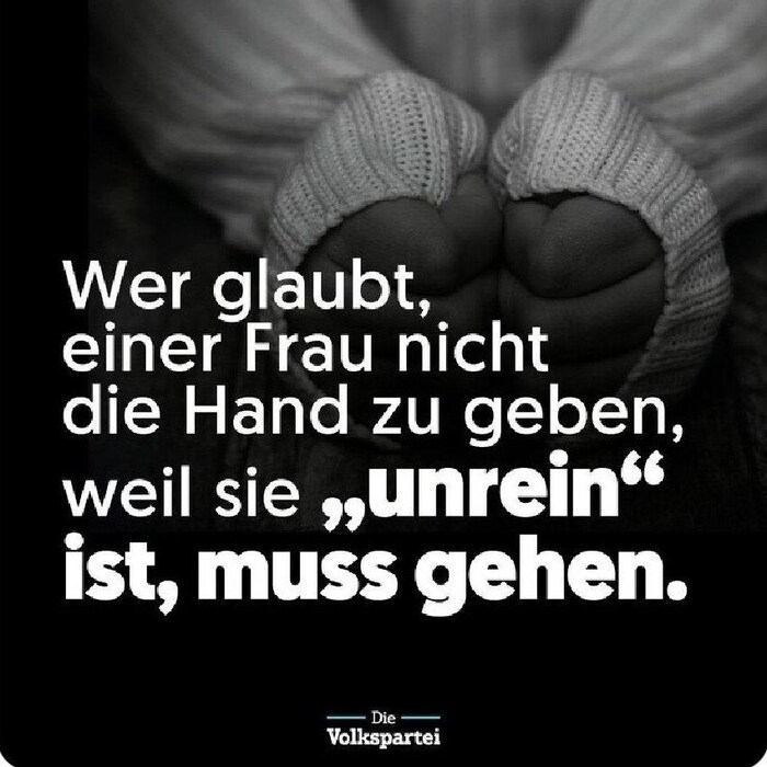 Die ÖVP polarisiert mit ihrer Kampagne.