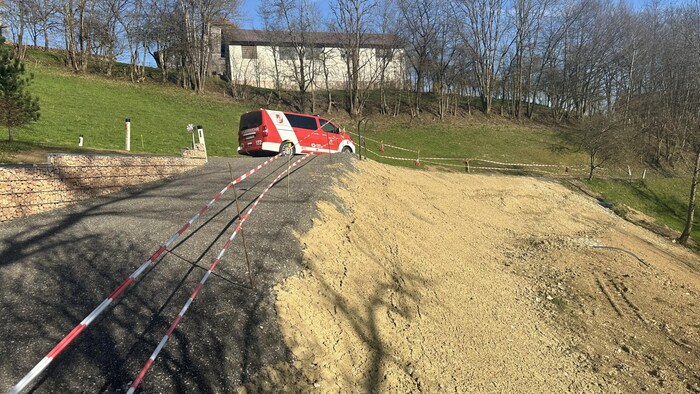 Private driveways have still not been fully repaired.