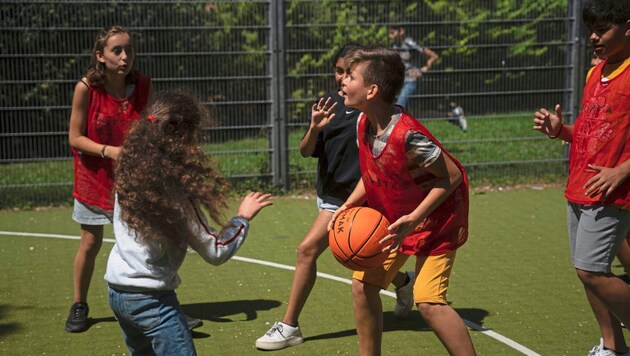 Over 2100 children were able to attend leisure courses in the previous year (Bild: Simon Groifhofer)