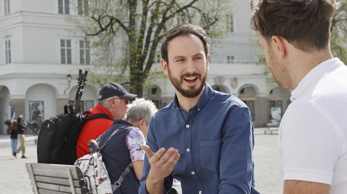 Pultar erzählte „Krone“-Redakteur Snobe, wie es war, schon mit 24 Auingers Wahlkampfleiter zu ...