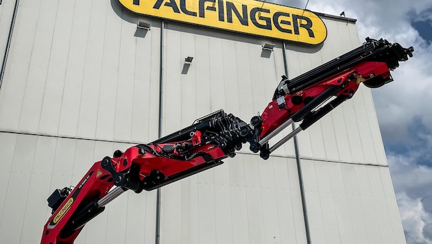 Crane manufacturer Palfinger anticipates decline in revenue. (Bild: Wenzel Markus)