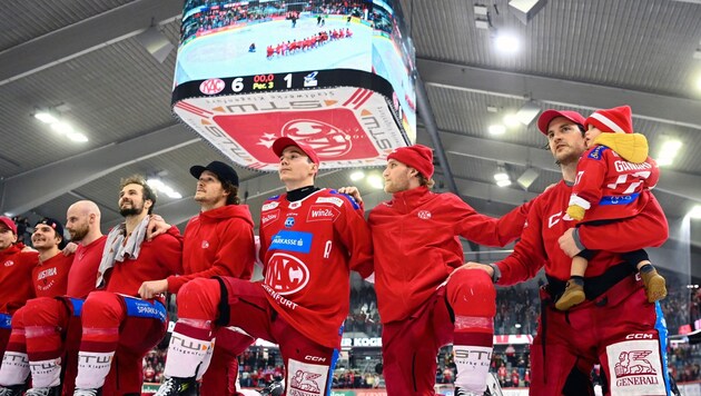 The games will be shown on the video cube in the Klagenfurt ice rink. (Bild: f. pessentheiner)