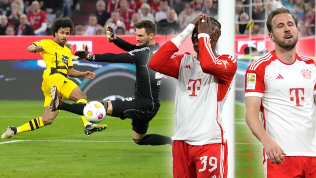 Borussia Dortmund defeated FC Bayern in Munich. (Bild: ASSOCIATED PRESS)