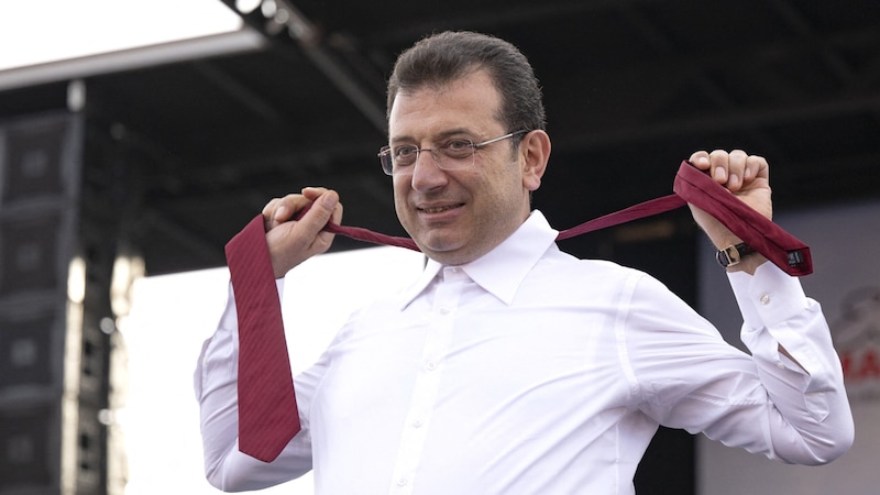 Der Istanbuler Bürgermeister Ekrem Imamoglu (Bild: AFP)