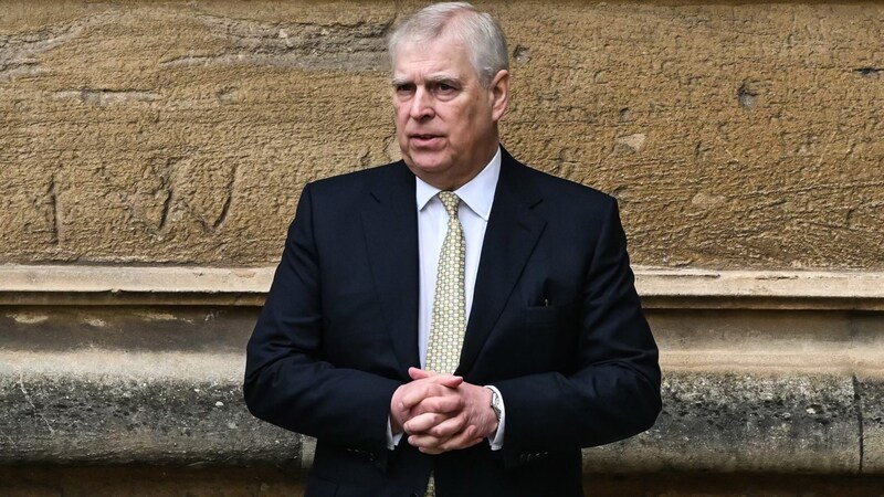 Prince Andrew's presence on Easter Sunday drew criticism. (Bild: APA/AFP/JUSTIN TALLIS)