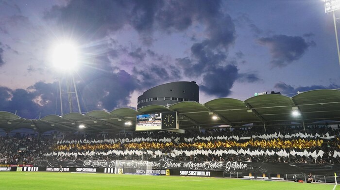 Das Stadion in Graz ist längst ausverkauft.