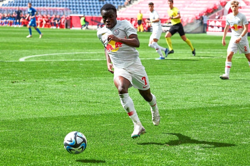 Soumaila Diabate erzielte sein erstes Tor für Liefering. (Bild: GEPA pictures/David Geieregger)