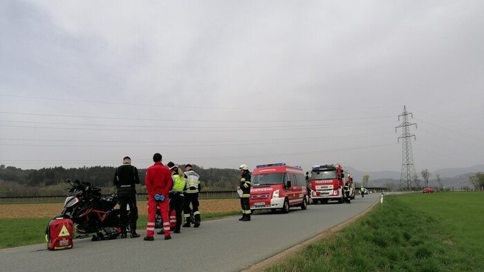 Der Unfallort: eine Landesstraße in St. Ruprecht an der Raab.